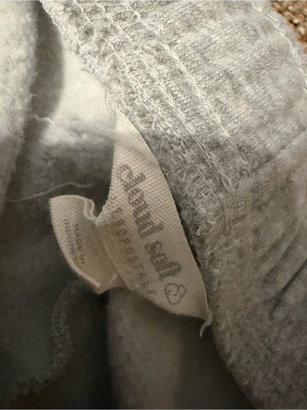 Aeropostale Grey Sweatpants with Navy Side Stripe - Picture 5 of 5